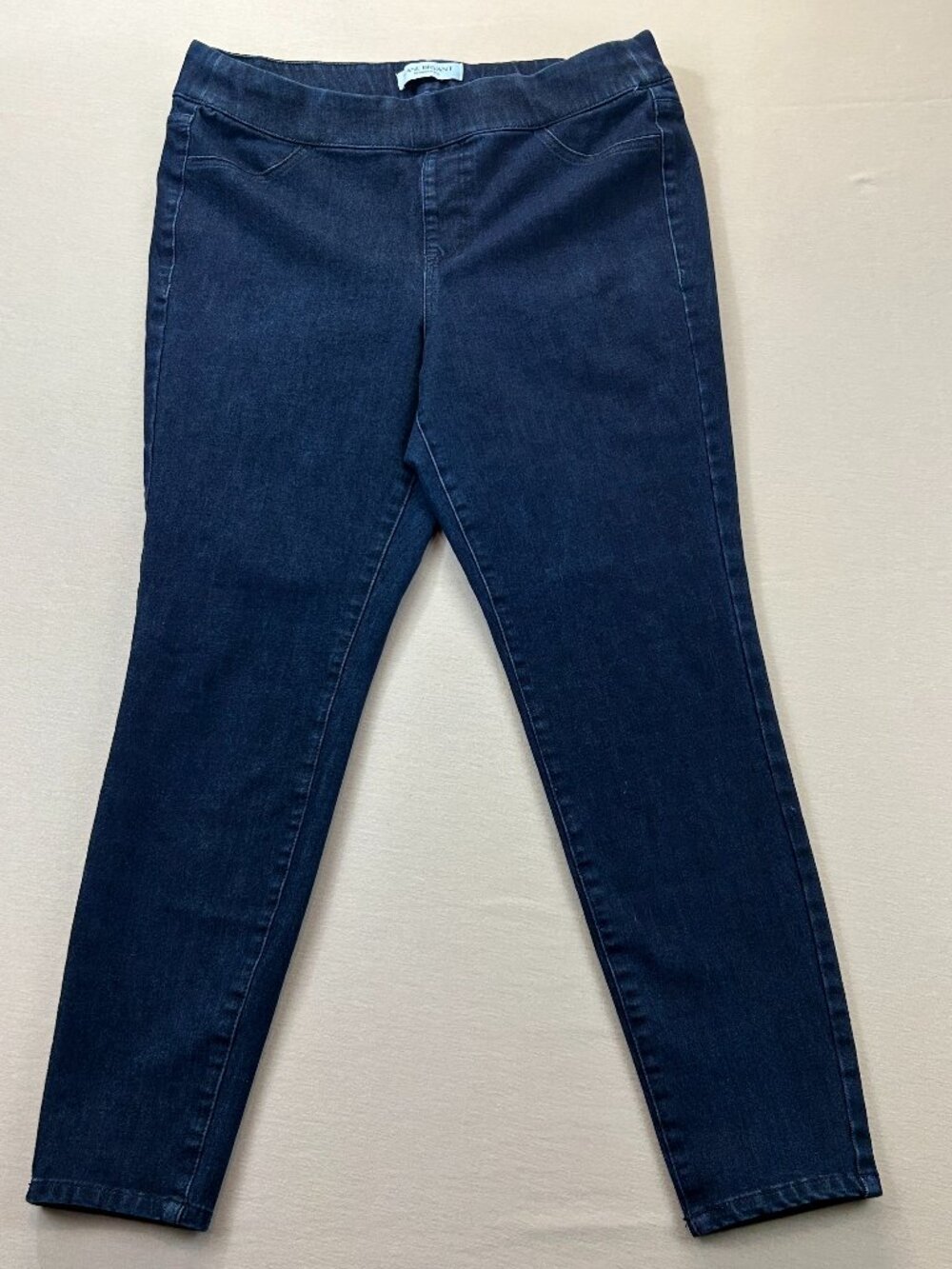 Lane Bryant Pull On Jeans Womens Size 14 Blue Denim High Rise Jegging Stretch